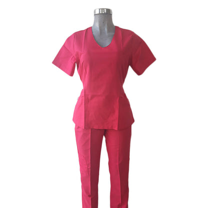 Filipina Medica Dama Scrub Top Manga Corta Nelly Colores ENF