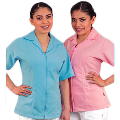 Filipina De enfermer­a Para Dama Manga Corta Reglamentaria Colores ENF