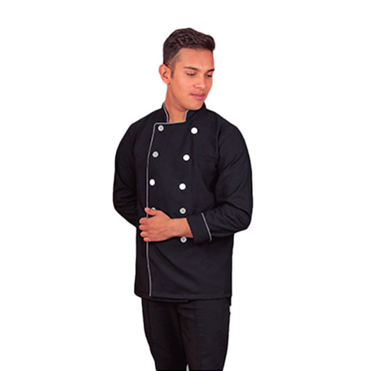 Filipina Manga Larga Uniforme Chef Cocina Gastronomía Moda Chef Hombre Colores